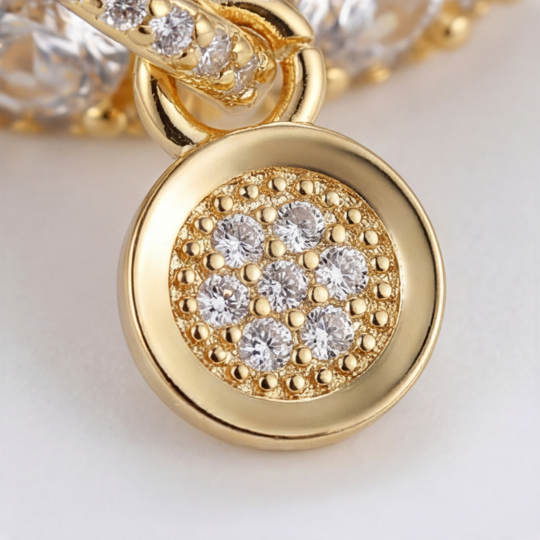 DANGLING SPARKLE RING