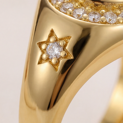 GOLDEN SMOOTH CLASSIC RING