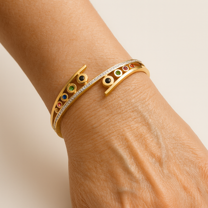 MULTI-STONE ACCENT BRACELET