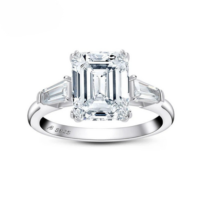 EMERALD CUT ELEGANCE RING