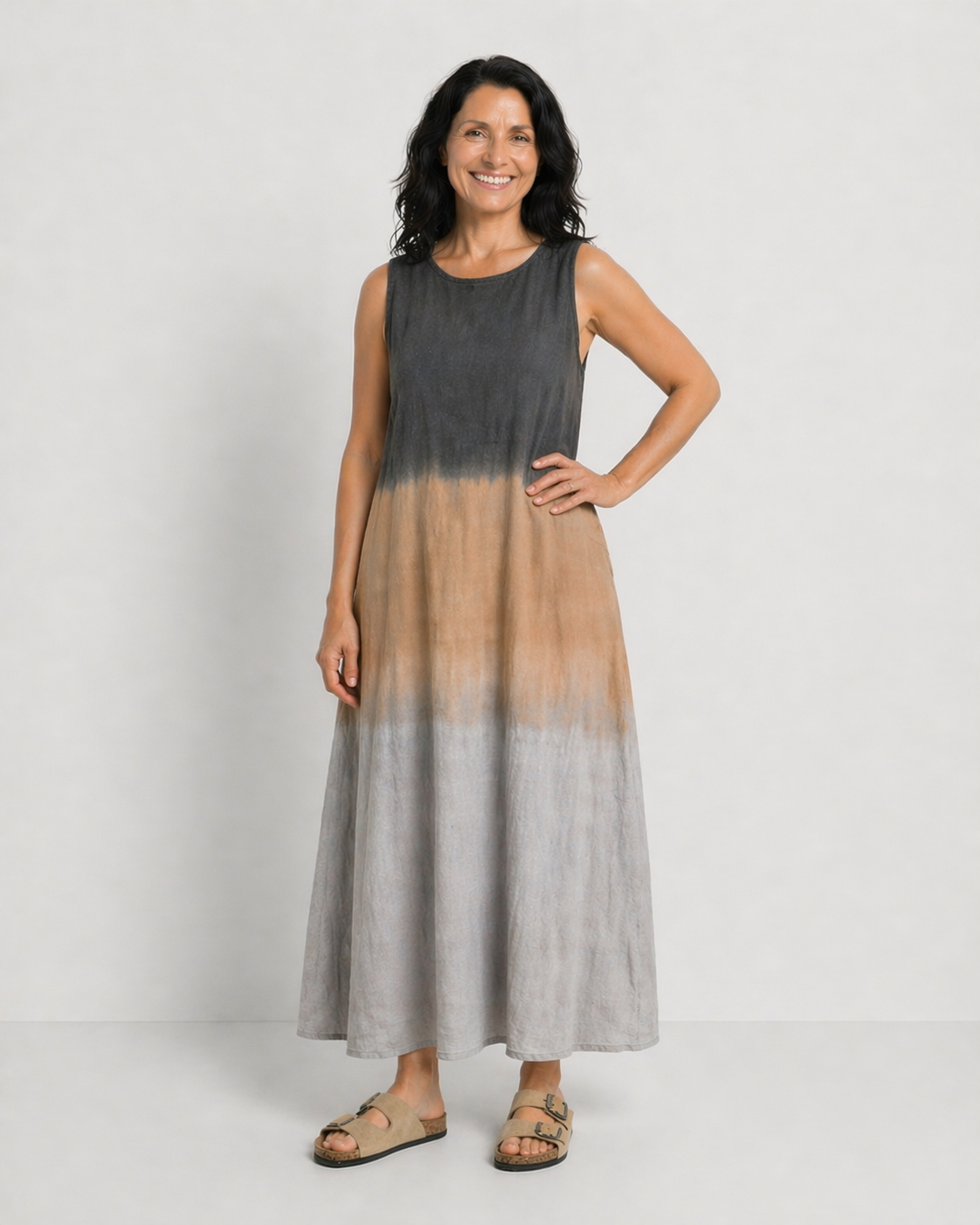 DALMA | UJJATLAN OMBRÉ MIDI RUHA