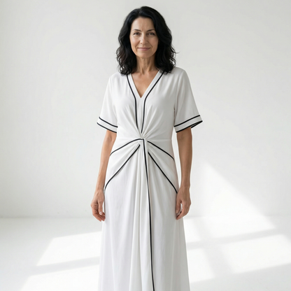 RÉKA | ELEGÁNS ALAKKIEMELŐ RUHA