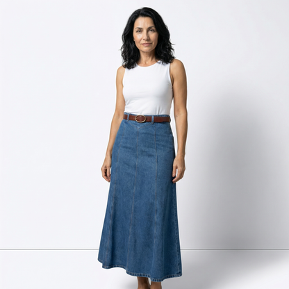KATALIN | MAGAS DEREKÚ MAXI FARMERSZOKNYA
