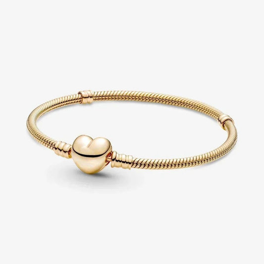 HEART CLASP BRACELET